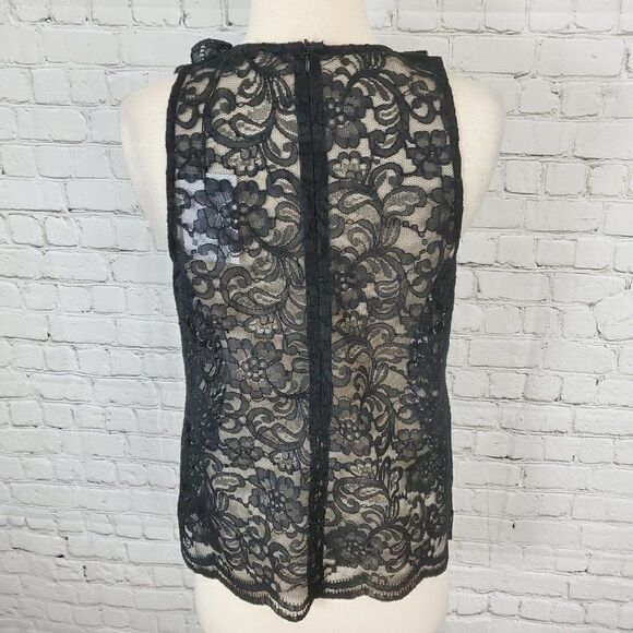 Endless Rose Black Lace top S NEW - Picture 6 of 9